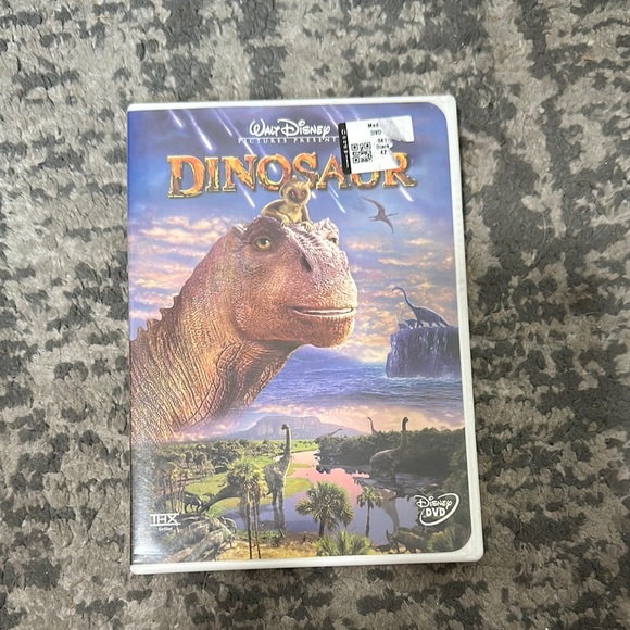 Disney Dinosaur DVD Case with Purple and Brown Cover - Picture 1 of 1